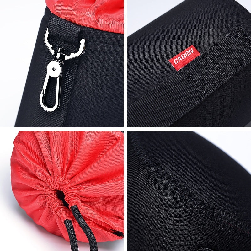 Neoprene Lens Case Protective Lens Cover Soft Lens Buggy Bag